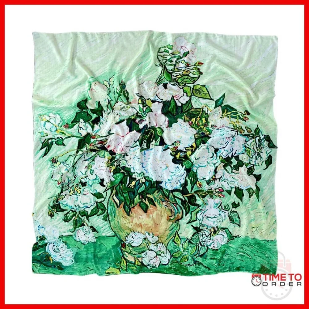 Oversized Cashmere-Soft Pashmina Shawl 51x51 Travel Blanket Wrap